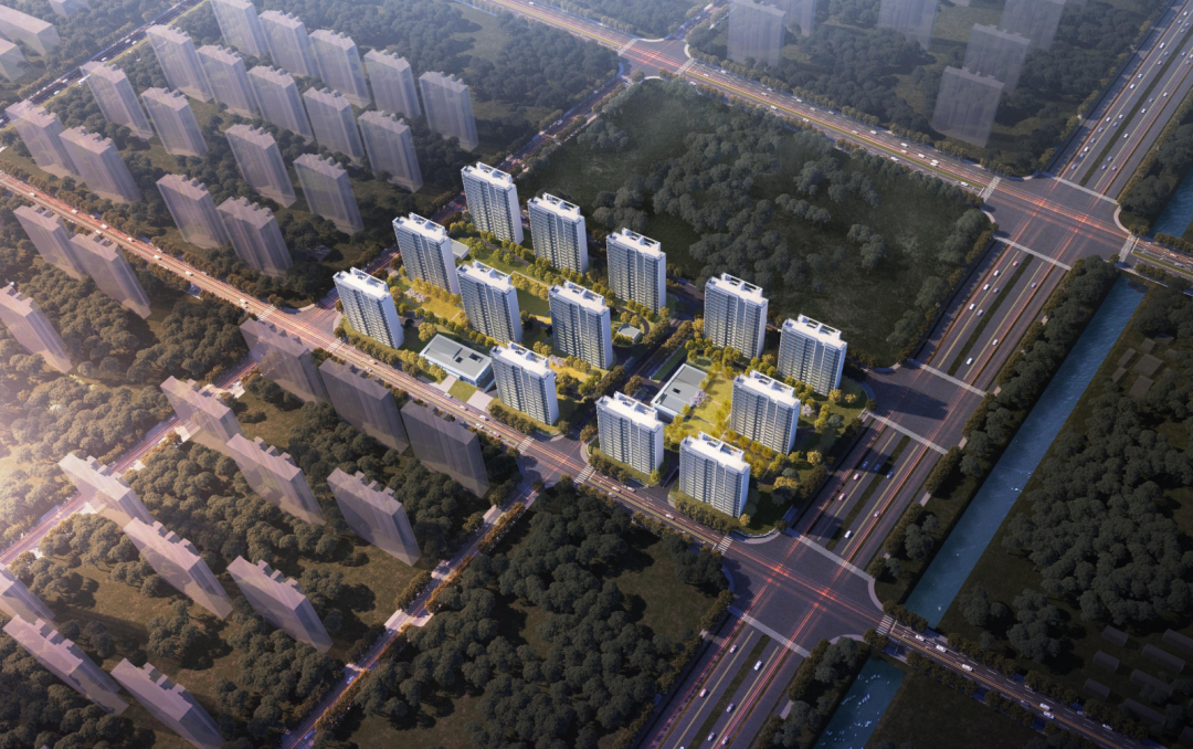 中粮浦口城南中心G13、G14地块公开案名为“天悦风华”
