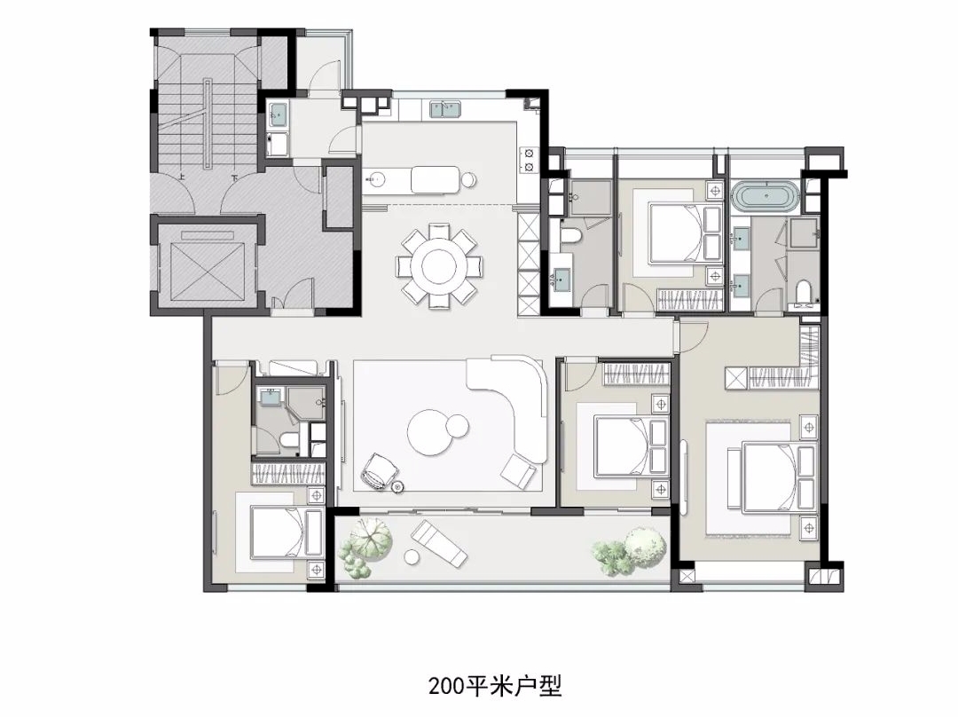 中信泰富九庐4室2厅2卫