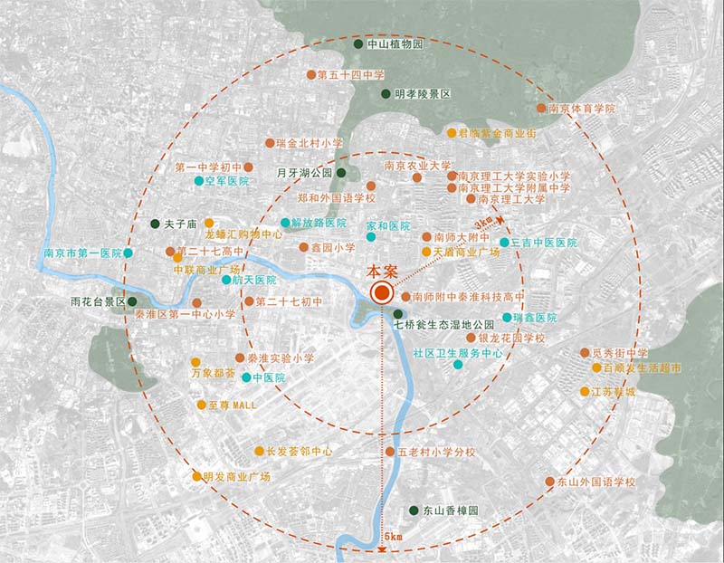 金基瞻月府区位图