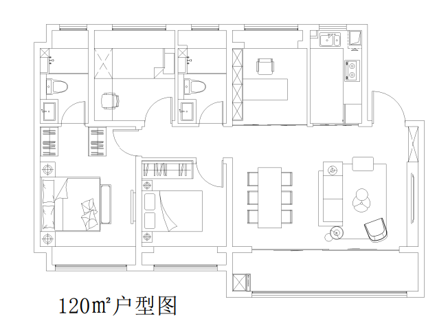 星叶燕尚玥府户型图