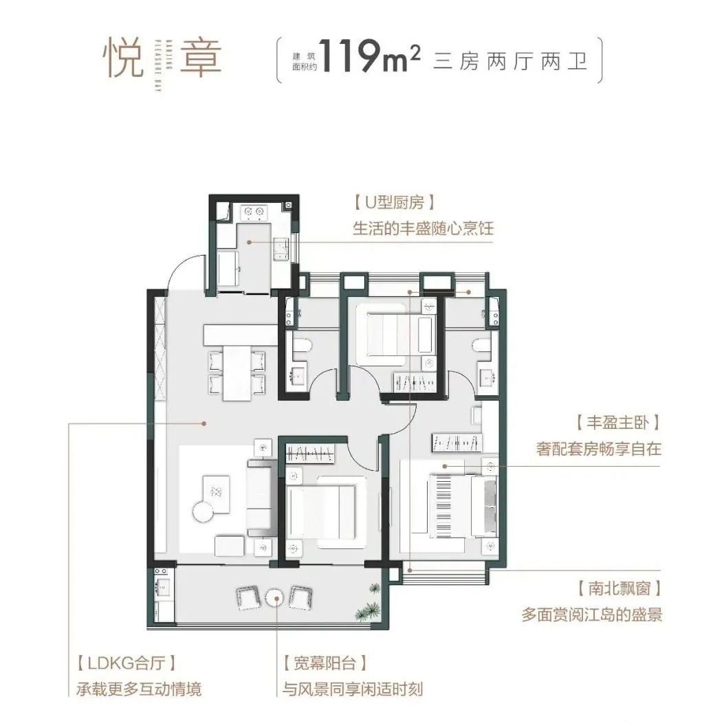 星叶栖悦湾户型图