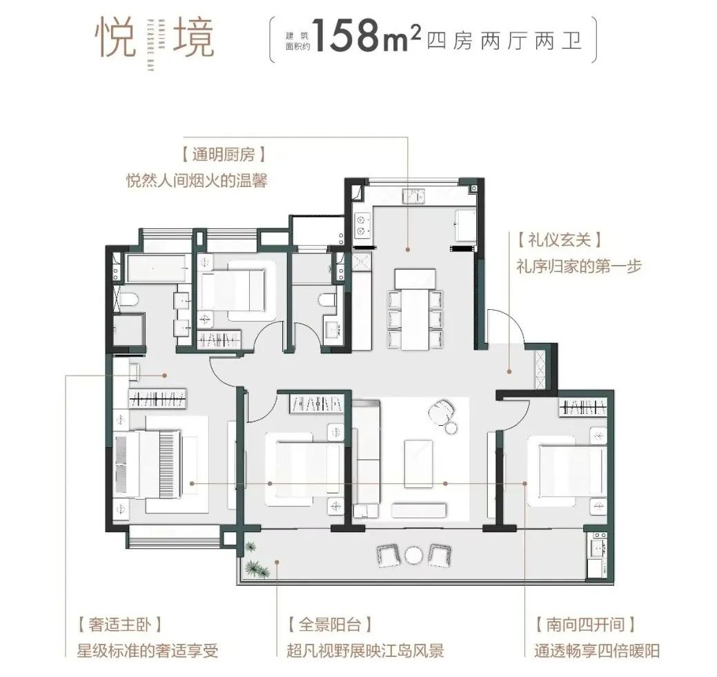 星叶栖悦湾户型图