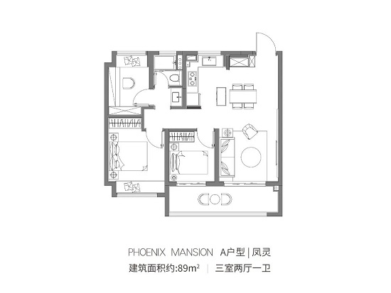 凤起云台的户型图