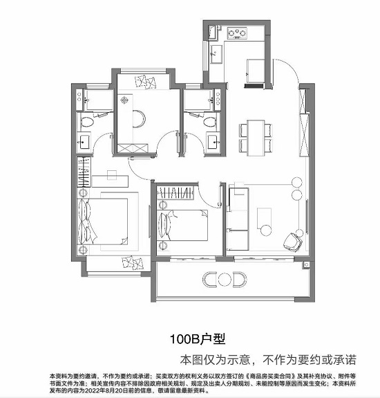 凤起云台的户型图