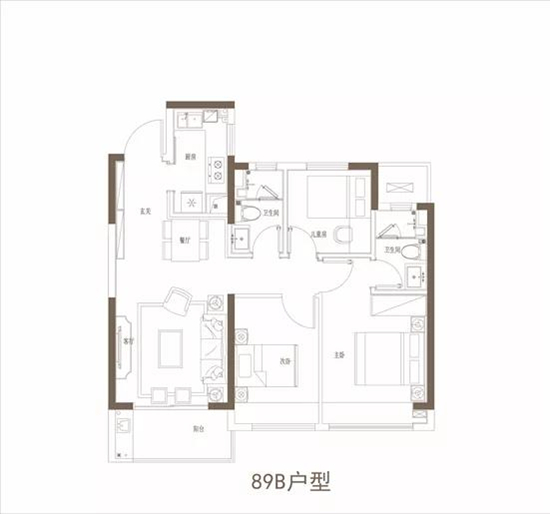 江悦润府户型图