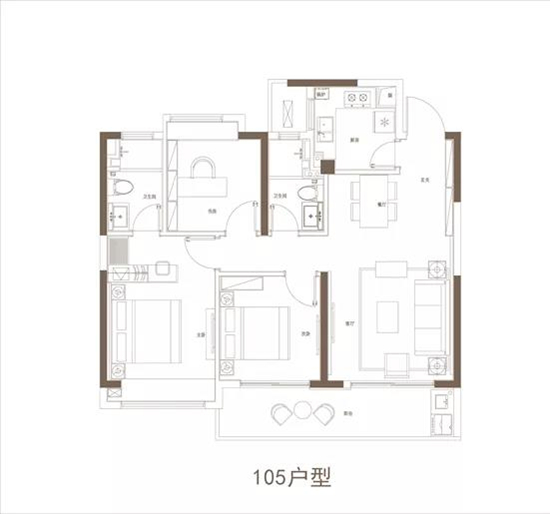 江悦润府户型图