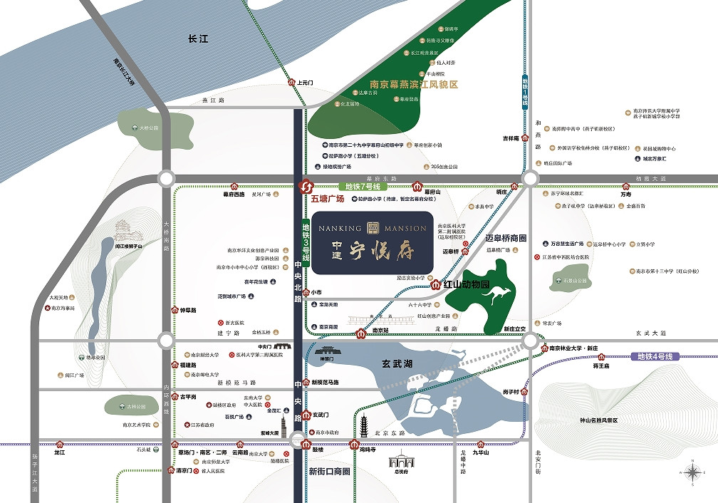 区位图