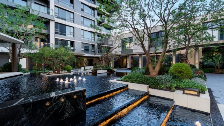 江海和鸣景观图